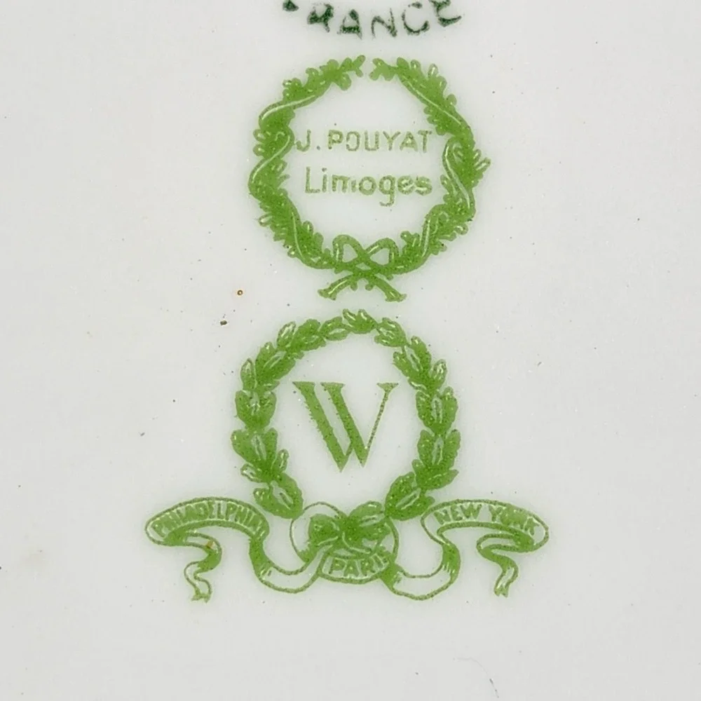 Antique‎ Fine Jean Pouyat Limoges POY59 Soup Bowl Replacement 7 1/2